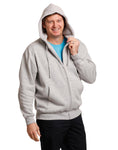 FL03 - Mens Full-zip Fleecy Hoodie Winning Spirit