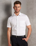 M7020S - Mens Cotton/Poly Stretch Short Sleeve Shirt Benchmark