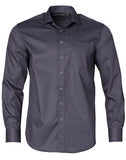 Men's Taped Seam Long Sleeve Barkley Shirt. M7110L