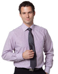 Mens Balance Stripe Long Sleeve Shirt M7232