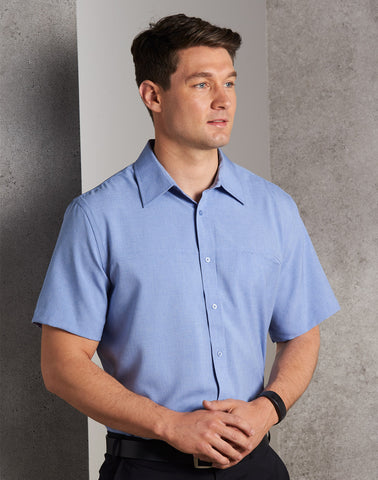 M7600S - Mens CoolDry® Short Sleeve Shirt Benchmark