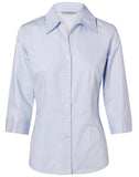 Ladies Fine Twill 3/4 Sleeve Shirt M8030Q