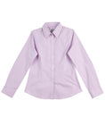 Ladies CVC Oxford Long Sleeve Shirt M8040L
