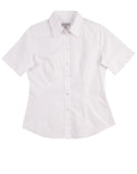 Ladies CVC Oxford Short Sleeve Shirt M8040S