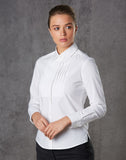 M8192 - Ladies Stretch Tuck Front Shirt Benchmark