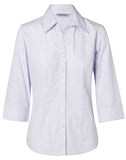 Ladies Mini Check 3/4 Sleeve Shirt M8360Q
