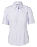 Ladies Mini Check Short Sleeve Shirt M8360S