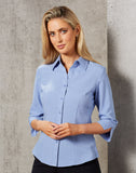 M8600Q - Ladies CoolDry® 3/4 Sleeve Shirt Benchmark