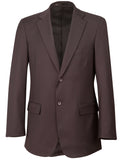 Mens Wool Blend Stretch Two Buttons Jacket M9100