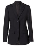 Ladies Wool Blend Stretch Mid Length Jacket M9200