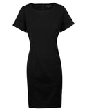 Ladies’ Poly/Viscose Stretch, Short Sleeve Dress M9282