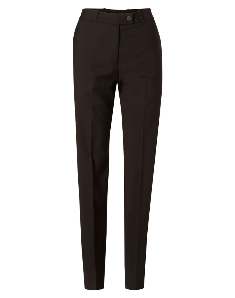Margaret M pants 10 charcoal grey poly viscose lycra side zip back ankle  split | eBay