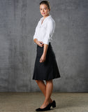 M9473 - Ladies Wool Stretch Pleated Skirt Benchmark