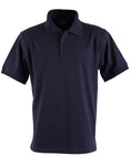 Cotton Contrast Jersey Knit Short Sleeve Polo (Unisex) PS05