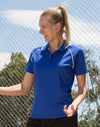 PS19 - Ladies CoolDry® Raglan Short Sleeve Contrast Polo Winning Spirit