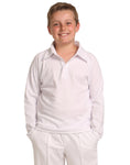 Kids TrueDry Mesh Knit Short Sleeve Cricket Long Sleeve Polo PS29KL