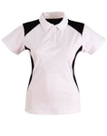 Ladies TrueDry Contrast Short Sleeve Polo PS32A
