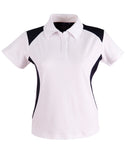 Ladies TrueDry Contrast Short Sleeve Polo PS32A