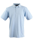 Mens Cotton Pique Knit Short Sleeve Polo PS39