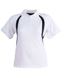 Ladies CoolDry Mesh Contrast Short Sleeve Polo PS52