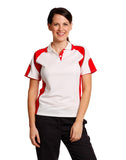 PS62 - Ladies CoolDry® Contrast Short Sleeve Polo with Sleeve Panels Winning Spirit
