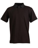 Men's TrueDry Solid Colour Short Sleeve Pique Polo PS63
