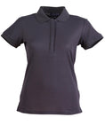 Ladies TrueDry Solid Colour Short Sleeve Pique Polo PS64