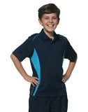 PS79K - Kid’s CoolDry® Short Sleeve Contrast Polo Winning Spirit