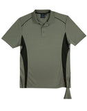Mens CoolDry Short Sleeve Contrast Polo PS79
