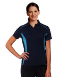 PS80 - Ladie’s CoolDry® Short Sleeve Contrast Polo Winning Spirit