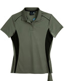 Ladies CoolDry Short Sleeve Contrast Polo PS80