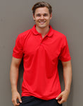 PS81 - Mens CoolDry® Polyester Piqué Polo Winning Spirit