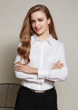 S118LL - Ladies Luxe Long Sleeve Shirt Biz Collection