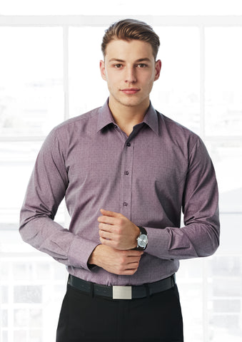 S622ML - Mens Trend Long Sleeve Shirt Biz Collection