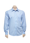 Mens Micro Check Long Sleeve Shirt SH816