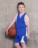 SS23K - Kids CoolDry® Basketball Contrast Colour Shorts Winning Spirit