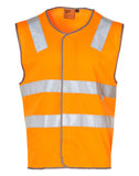 High Visibility Safety Vest With Reflective Tapes SW03