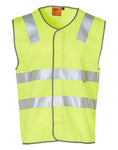 High Visibility Safety Vest With Reflective Tapes SW03