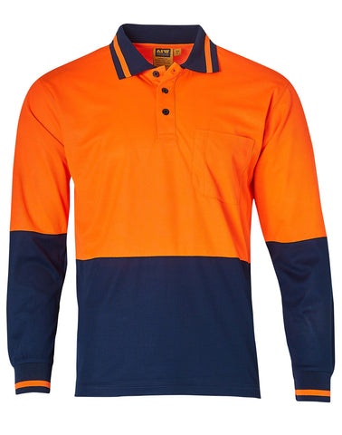 TrueDry® Long Sleeve Safety Polo SW11