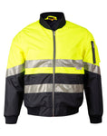 High Visibility Two Tone Flying Jacket with 3M Reflective Tapes SW16A