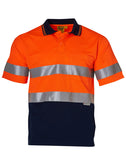High Visibility Short Sleeve Safety Polo 3M Reflective Tapes SW17A