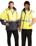 SW20A - Hi-Vis Three in One Safety Jacket with 3M Tapes  AIW