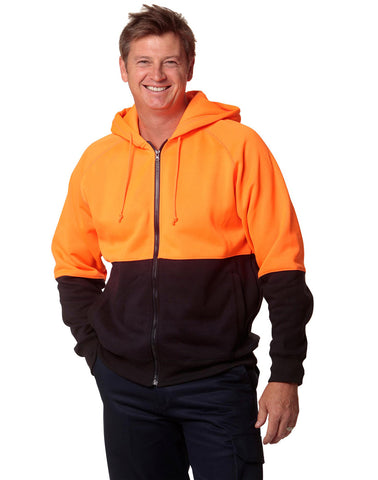SW24 - High Visibility TwoTone Fleecy Hoodie AIW
