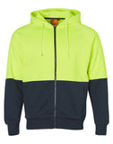 High Visibility TwoTone Fleecy Hoodie SW24