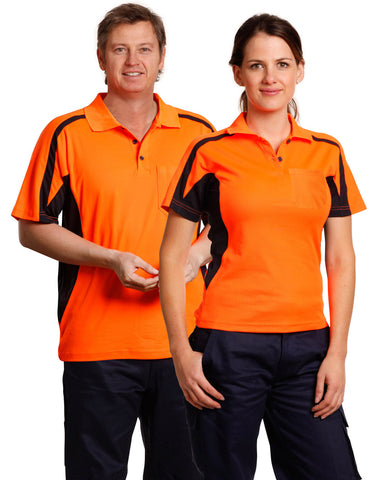 SW25 - Mens TrueDry® Short Sleeve Safety Polo AIW