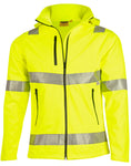 Adults’ HiVis Heavy Duty Softshell Jacket with 3M Tapes SW30