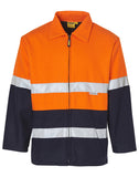 Hi-Vis Two Tone Bluey Safety Jacket with 3M SW31A