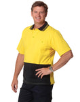 SW35 - Mens 100% Cotton Jersey Safety Polo AIW