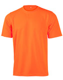 Adults’ Hi-Vis CoolDry® Mini Waffle Safety Tee SW39