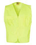 High Visibility Safety Vest with chest pockets SW41